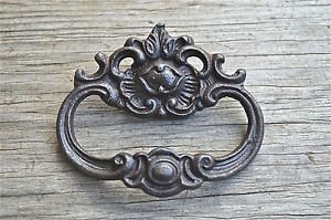 French Rococo cast iron drawer pull furniture handle cabinet chest draw AL18