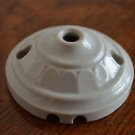 Beautiful original antique china ceiling light rose hanging light fitting RT7