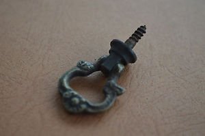 Small Victorian brass cabinet handle door handle drawer pull ZP11