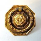 CLASSIC QUALITY BRASS ANTIQUE STYLE FURNITURE DRAWER RING PULL HANDLE W88