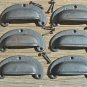 6 classic chunky cast iron vintage drawer pull handle industrial retro CS1