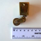 Good quality brass furniture castor cushion foot antique caster wheel c7