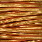 1 METER GOLD SILK COVERED 3 CORE LIGHT FLEX WIRE BRAIDED CORD HANGING LAMP B4