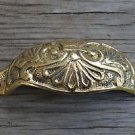 Solid brass Victorian cup drawer handle dresser draw pull handle c/w screws 2003