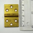 A small square brass vintage Pembroke table flap hinge card table hinge P28