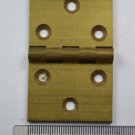 A square brass vintage Pembroke table flap hinge card table hinge P32