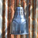 URBAN CHIC POLISHED METAL HANGING VENTED LIGHT PENDANT SHADE CEILING LAMP UCPG3