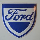 Superb heavy quality porcelain advertising sign Ford garage plaque