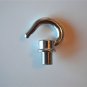 NICKEL BULB HOLDER LAMPHOLDER SCREW IN 10MM HOOK CHAIN LIGHT HOOK LAMP G2