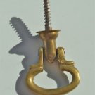 Old antique style Georgian small bureau loper handle screw in furniture pull QP2