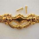 Victorian brass folliage drawer handle draw pull desk chest cabinet 2026