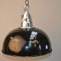 FANTASTIC TORNADO CEILING LIGHT BLACK WITH POLISHED ALUMINIUM LAMP RETRO PENDANT