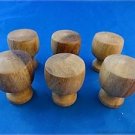SET OF 6 CLASSIC VICTORIAN STYLE CHEST OF DRAWERS KNOBS HARDWOOD DRAWER KNOB SK5