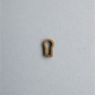 ORIGINAL ANTIQUE BRASS FURNITURE ESCUTCHEON KEYHOLE KEY HOLE 4E
