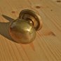 LARGE VICTORIAN STYLE BRASS MUSHROOM KNOB PINE DRESSER HANDLE PULL SCREW IN WH28