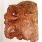 BEAUTIFUL ANTIQUE COLONIAL CARVED COLUMN TOP CORBEL SCONCE GHANESH PARROT G2