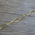 1 METER OF GOTHIC BRASS PLATED HANGING LIGHT CHAIN CHANDELIER PENDANT LAMP CHAIN