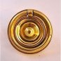 CLASSIC QUALITY BRASS ANTIQUE STYLE FRET FURNITURE DRAWER PLATE PULL HANDLE W75
