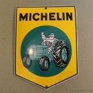 SUPERB VINTAGE MICHELIN TRACTOR TYRE ENAMEL METAL SIGN PLAQUE