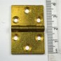 A small square brass vintage Pembroke table flap hinge card table hinge P29