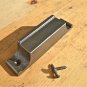 CLASSIC ANTIQUE STYLE CAST IRON PLAIN RIM LOCK DOOR LOCK KEEP WH656