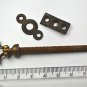 Vintage classic antique swing mirror bolt cheval toilet mirror fixing P17