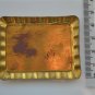 Original antique pressed brass furniture mount light lamp part fitting T20