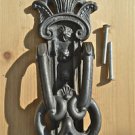 BEAUTIFUL VICTORIAN STYLE CAST IRON ORNATE DOOR KNOCKER KENRICK STYLE WH5