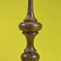 A superb 5 inch antique hardwood turned finial furniture clock mirror F9