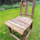 LOVELY ANTIQUE SHABBY CHIC FOLK ART HANDMADE WOODEN CHILDS CHAIR RUSTIC CHAIR