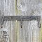 BEAUTIFUL HAND WROUGHT IRON MEDIEVAL HANGING HOOK BAR RACK COAT HOOKS M2