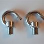 2 NICKEL BULB HOLDER LAMPHOLDER SCREW IN 10MM HOOK CHAIN LIGHT HOOK CEILING G2