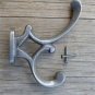 Antique style cast iron Addison coat hook double coathook door hanger c/w screws