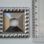 Original Deco pressed chromed brass furniture mount light lamp part fitting T24