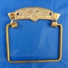 TRADITIONAL ANTIQUE STYLE No1 TOILET FIXTURE BRASS TOILET ROLL HOLDER WALL MOUNT