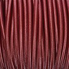 1 METER BURGUNDY SILK COVERED 3 CORE LIGHT FLEX WIRE BRAIDED CORD HANG LAMP B5