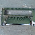 SUPERB CHROME RETRO STYLE FILING CABINET HANDLE DRAWER LABEL FILE PULL CR6