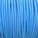1 METER BLUE SILK COVERED 3 CORE LIGHT FLEX WIRE BRAIDED CORD HANGING LAMP B13