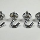 4 CHROME BOWL SHADE HOOK ART DECO FLYCATCHER SHADE CHAIN HOOK LIGHT HOOK SR5