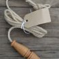 TURNED LIGHT PULL TOILET PULL HANGING ROPE PULL ENGLISH MADE
