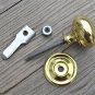 QUALITY ENGLISH MADE BRASS CUPBOARD CABINET TURN KNOB LATCH DOOR LATCH CB15