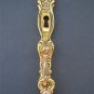 Superb antique solid brass wardrobe handle door pull cabinet handle keyhole GE4