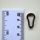ORIGINAL ANTIQUE BRASS FURNITURE ESCUTCHEON KEYHOLE KEY HOLE Z4