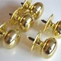 5 QUALITY ENGLISH MADE 1 1/2" BRASS SCREW IN DOOR KNOB DRAWER PULL KNOB CB14
