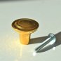 Traditional brass cupboard knob door drawer pull handle knob furniture TB1