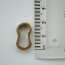 ORIGINAL ANTIQUE BRASS FURNITURE ESCUTCHEON KEYHOLE KEY HOLE RZ17