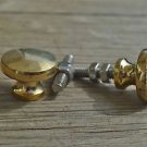 A pair of superb quality antique brass furniture knobs handle knob Z12