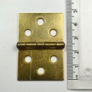 A square brass vintage Pembroke table flap hinge card table hinge P30