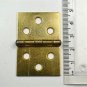 A square brass vintage Pembroke table flap hinge card table hinge P30