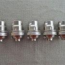 5 NICKEL BAYONET FITTING BULB HOLDER LAMP HOLDER EARTHED WITH SHADE RING 10MM L1